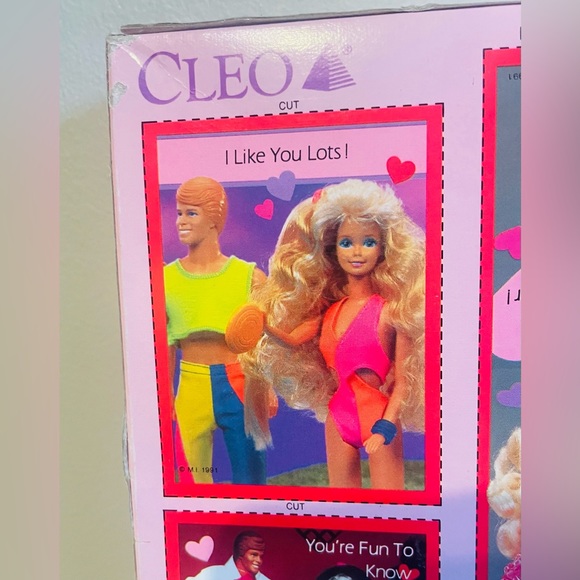 💗VINTAGE 1991 BARBIE VALENTINE’S DAY CARDS💗 - Picture 6 of 10